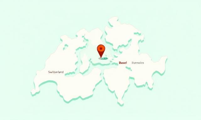 Map showing the location of VignetteExpress in Basel.